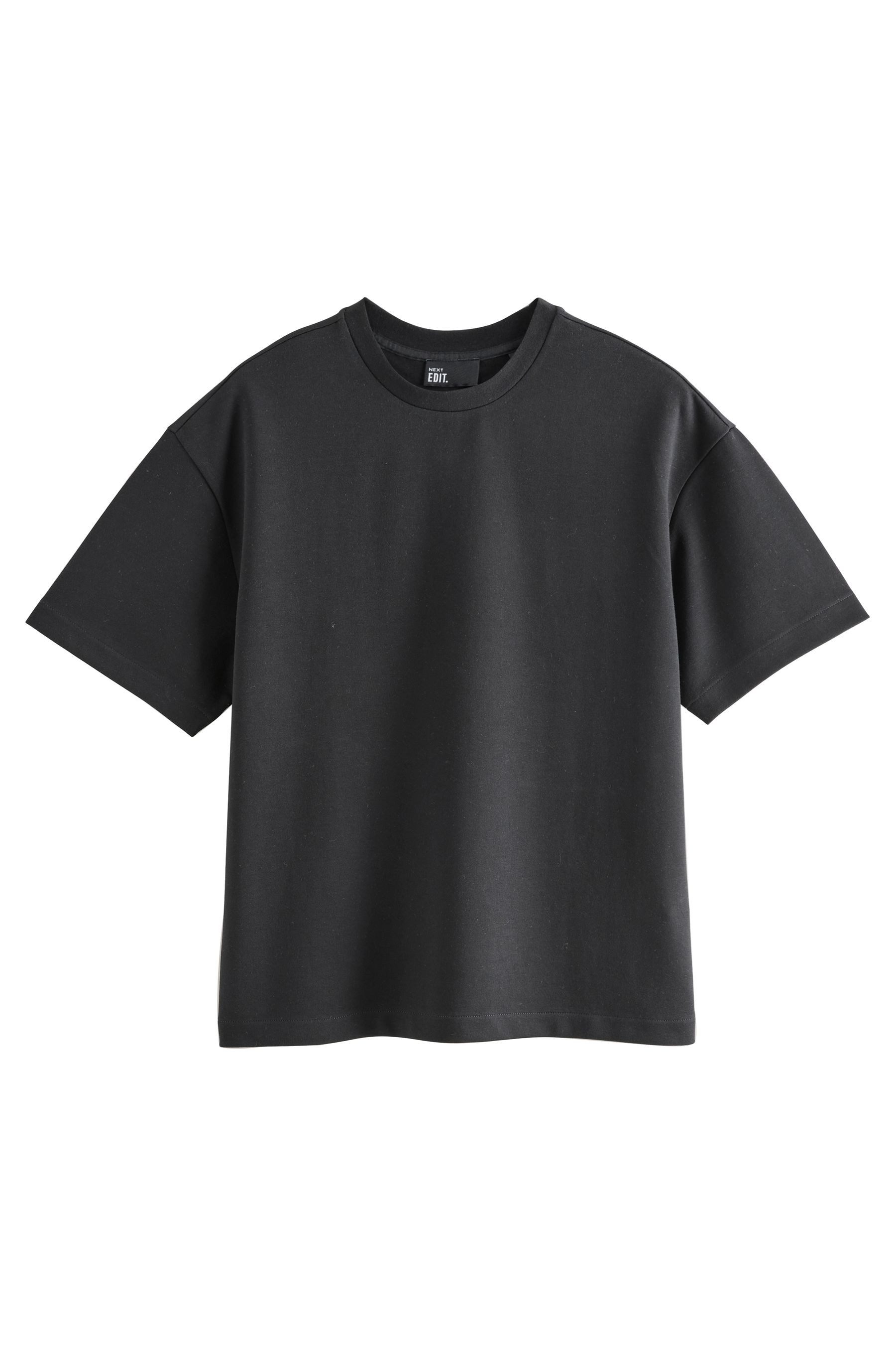 Next T-Shirt Edit Verkürztes Poly T-Shirt günstig online kaufen