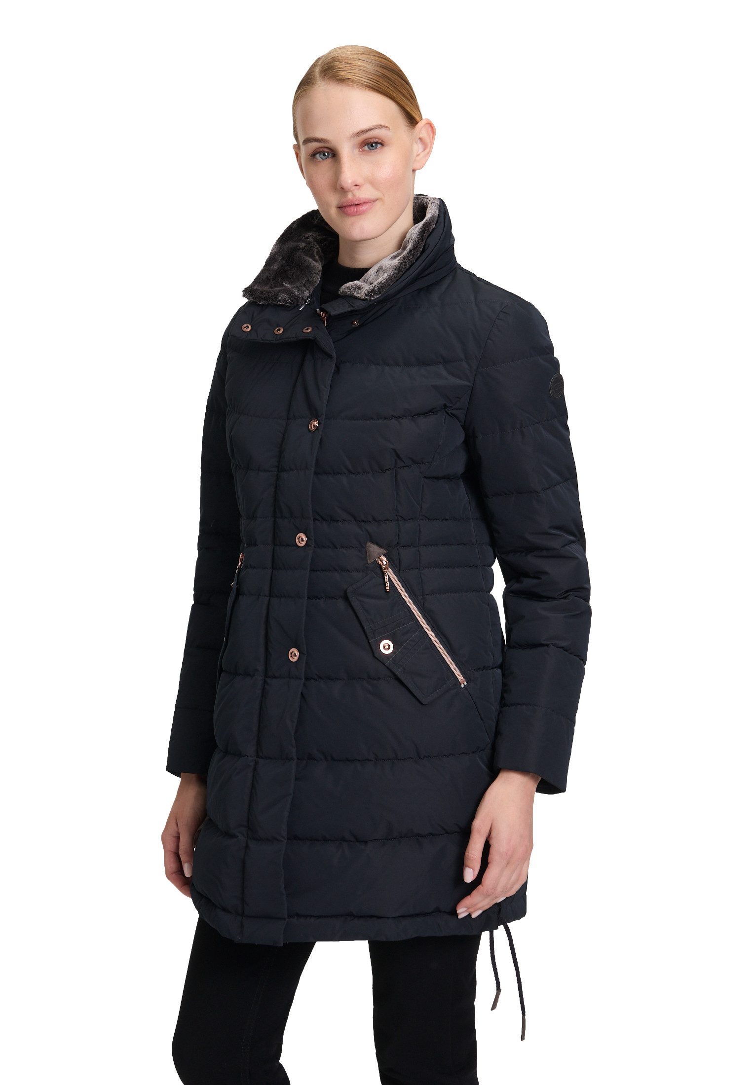Gil Bret Steppjacke mit abnehmbarer Kapuze