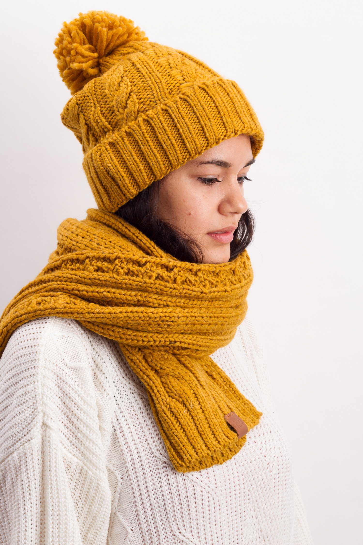 Manufaktur13 Mütze & Schal Knit Winter günstig online kaufen
