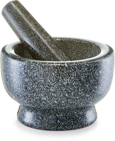 Zeller Present Mörser, (Set, 2-tlg), Granit