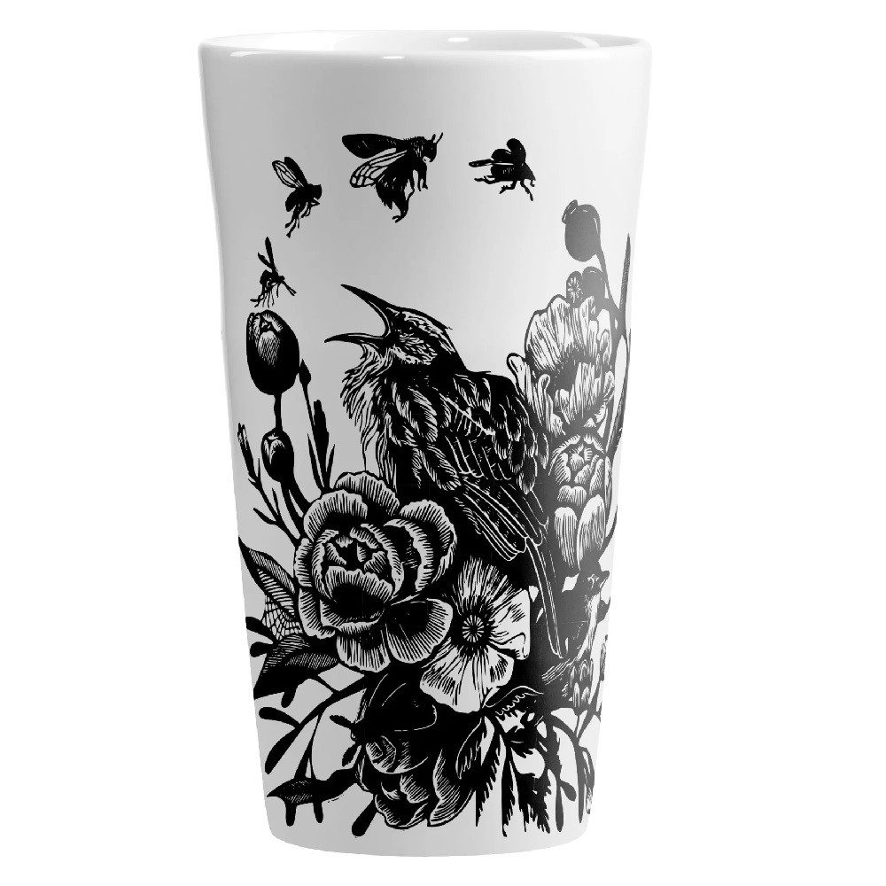 Ritzenhoff Becher Ritzenhoff Genussklasse XL Becher #1 K. Rytter H22, Porzellan