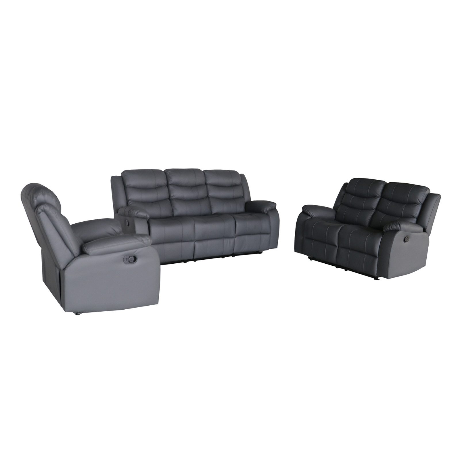 HTI-Living Polstergarnitur Sofagarnitur mit Relaxfunktion Kirwall günstig online kaufen
