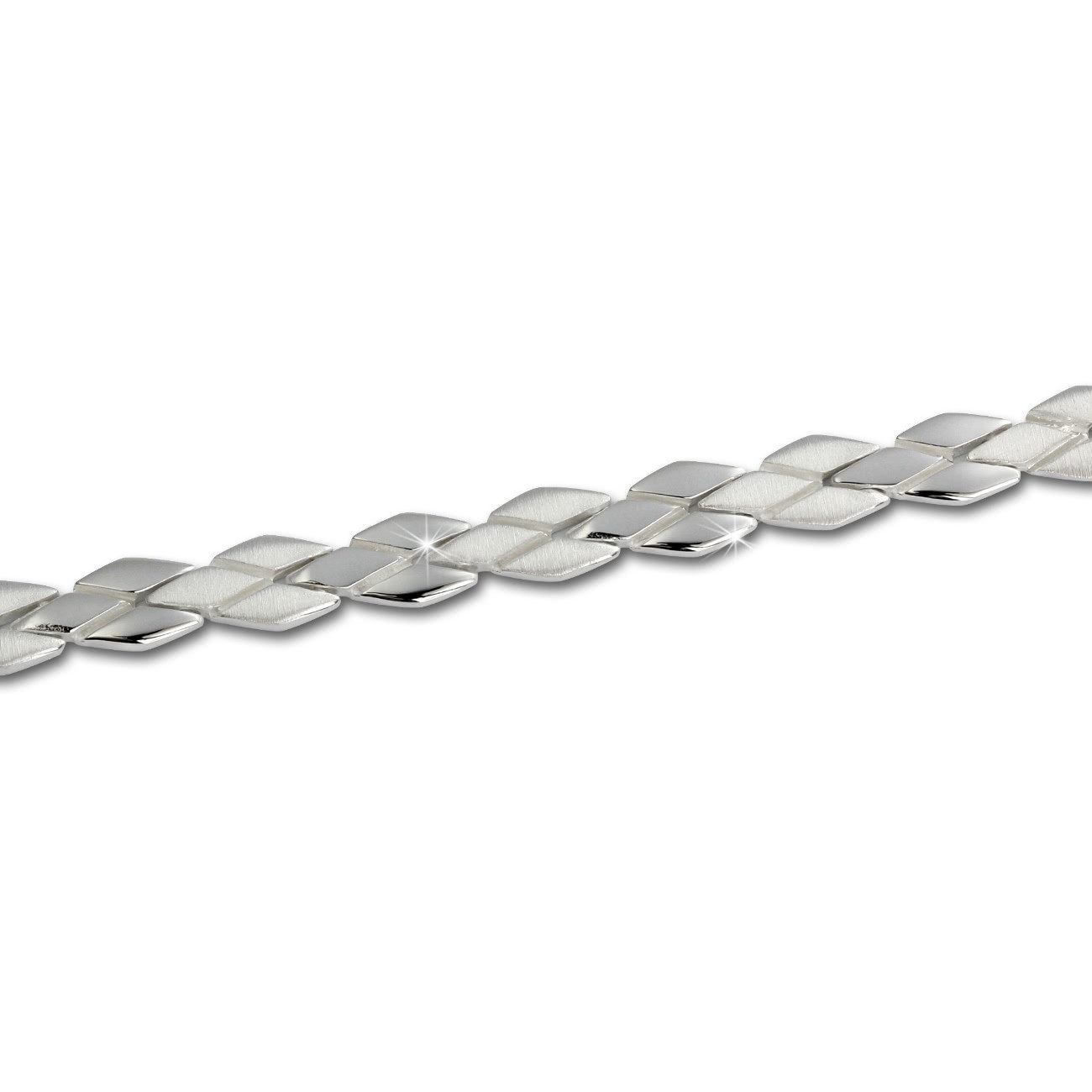 SilberDream Silberarmband SDA4901JX SilberDream 925 Sterling Silber (Armband), Damen Armband (Blütenblatt) ca. 19cm, 925 Sterling Silber, Farbe: silb – Bild 2 von 5