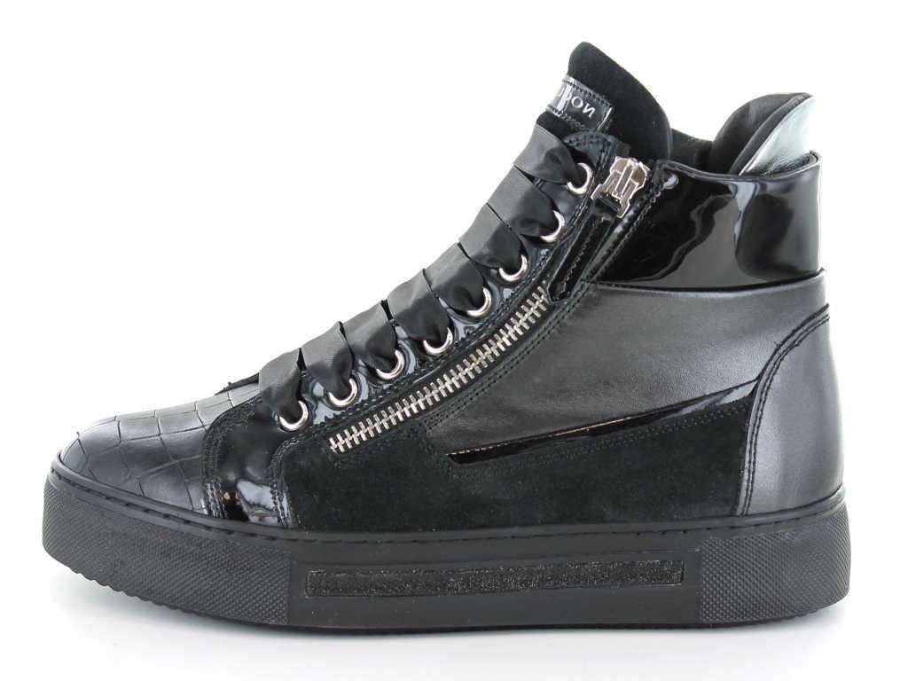 NOCLAIM Eva 5 Cocco nero Stiefelette