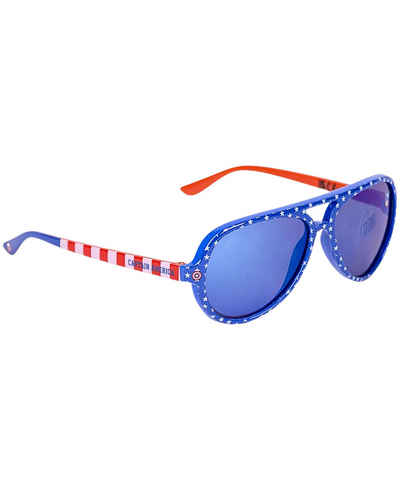 The AVENGERS Sonnenbrille Captain America für Kinder mit 100% UV Schutz