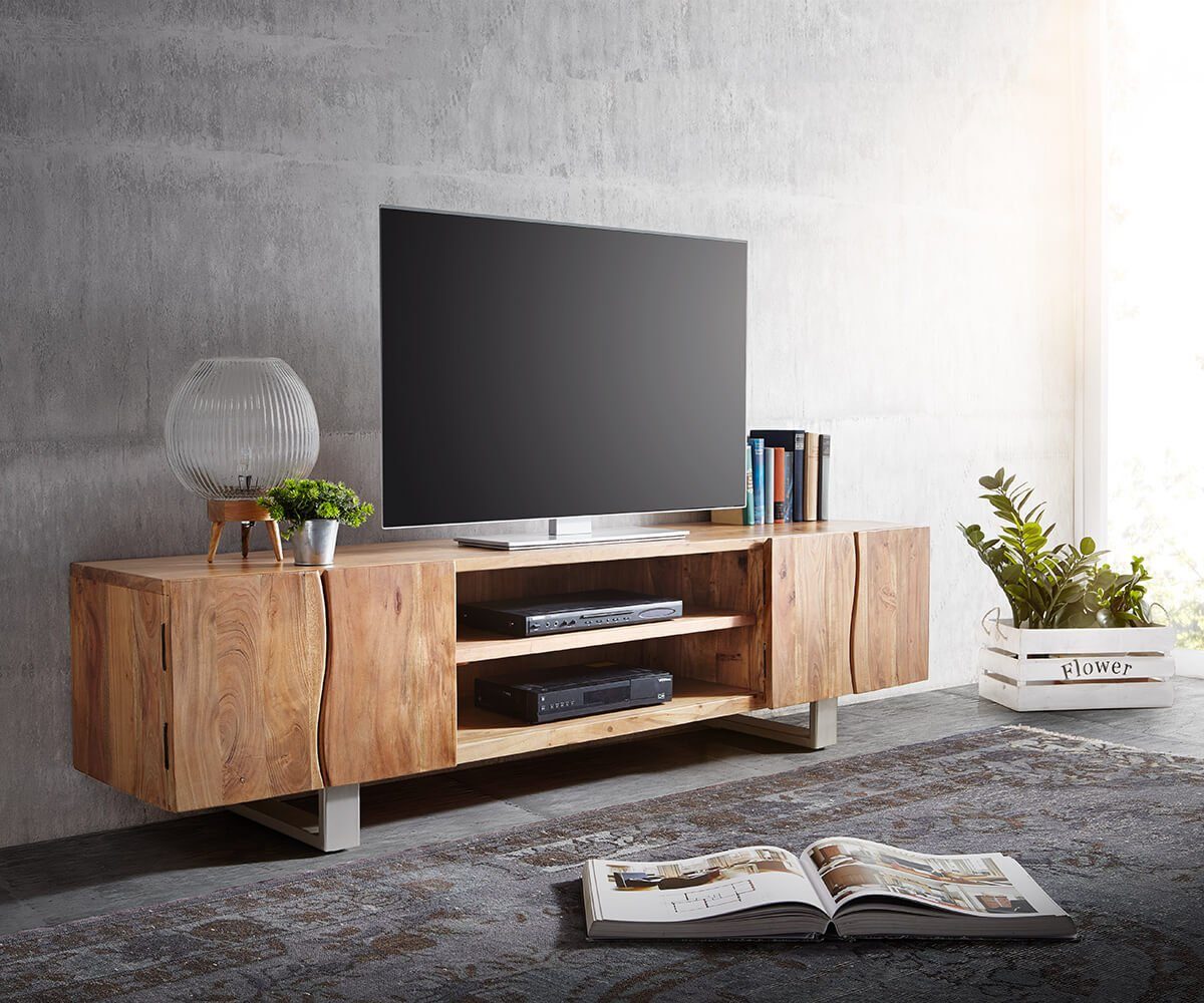 DELIFE Fernsehtisch LIVE-EDGE