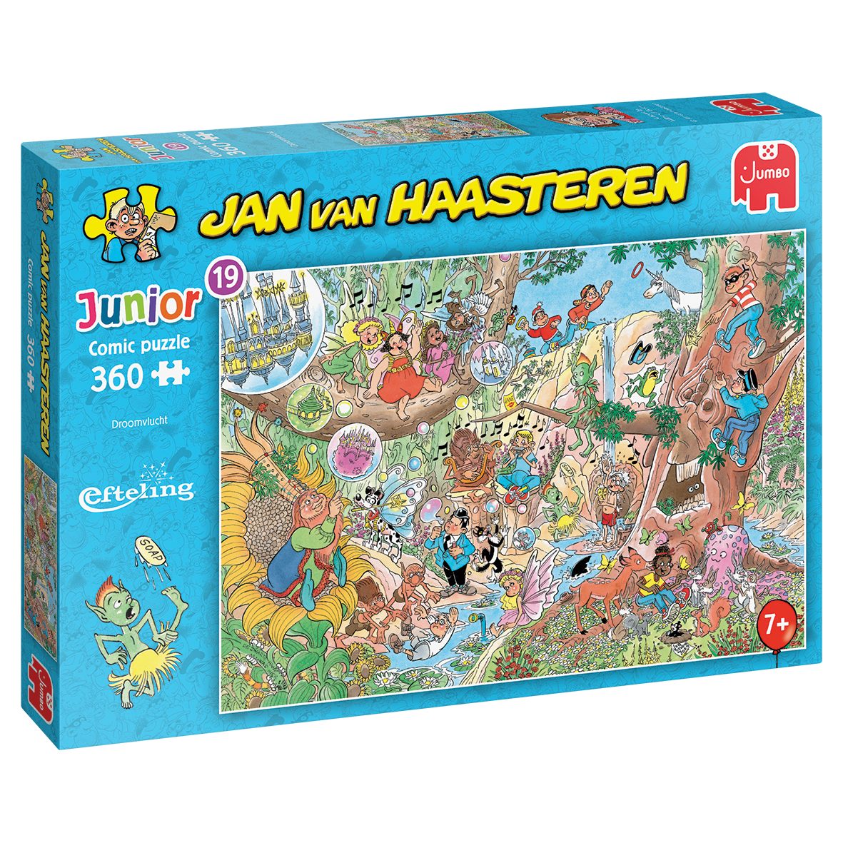 Jan van Haasteren Puzzle Jan van Haasteren Junior 19 Efteling Droomvlucht 360 Teile Puzzle, 360 Puzzleteile