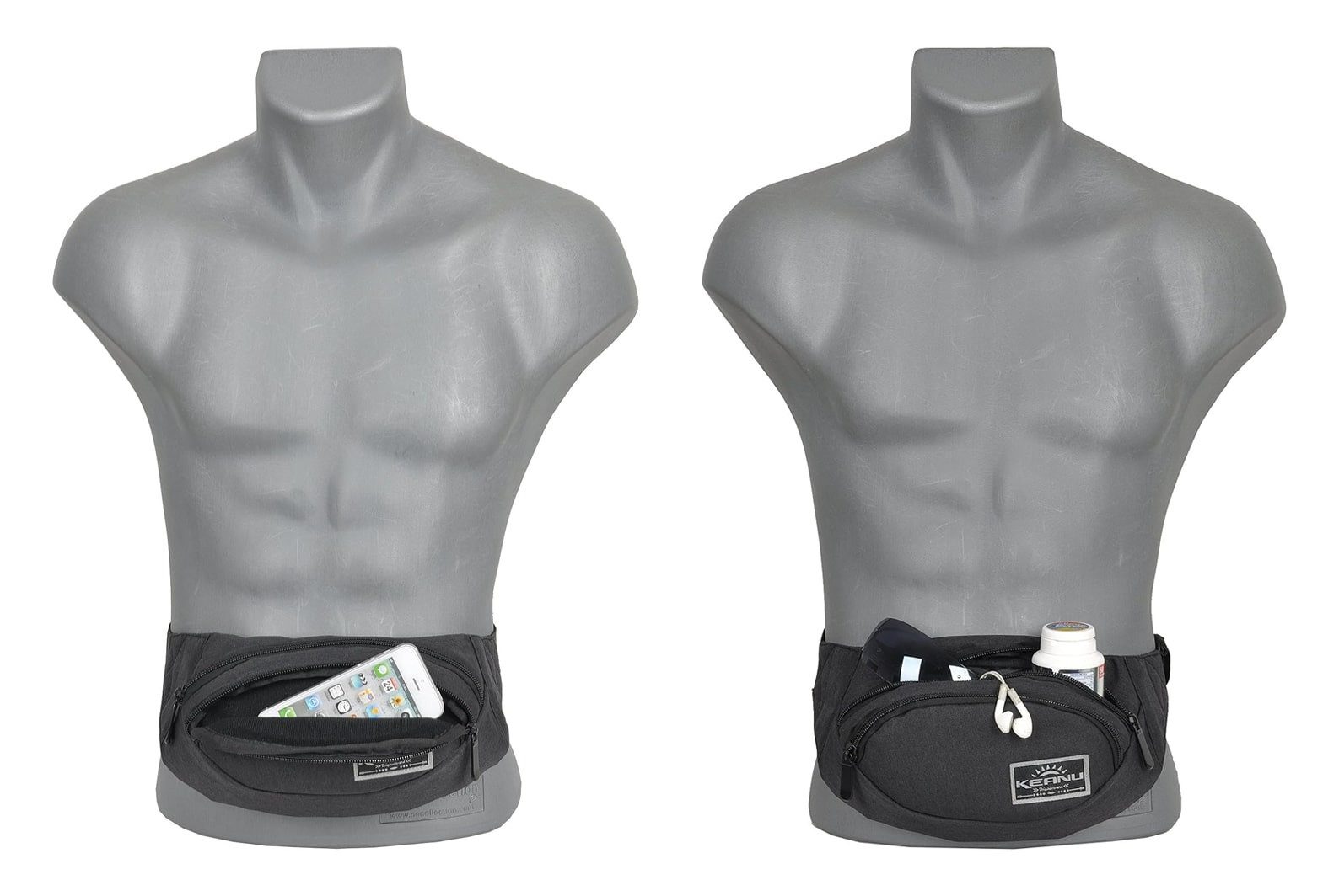 Keanu Bags Bauchtasche Gürteltasche Hip Bag Crossbag Smartphone-Fach Hüftta günstig online kaufen