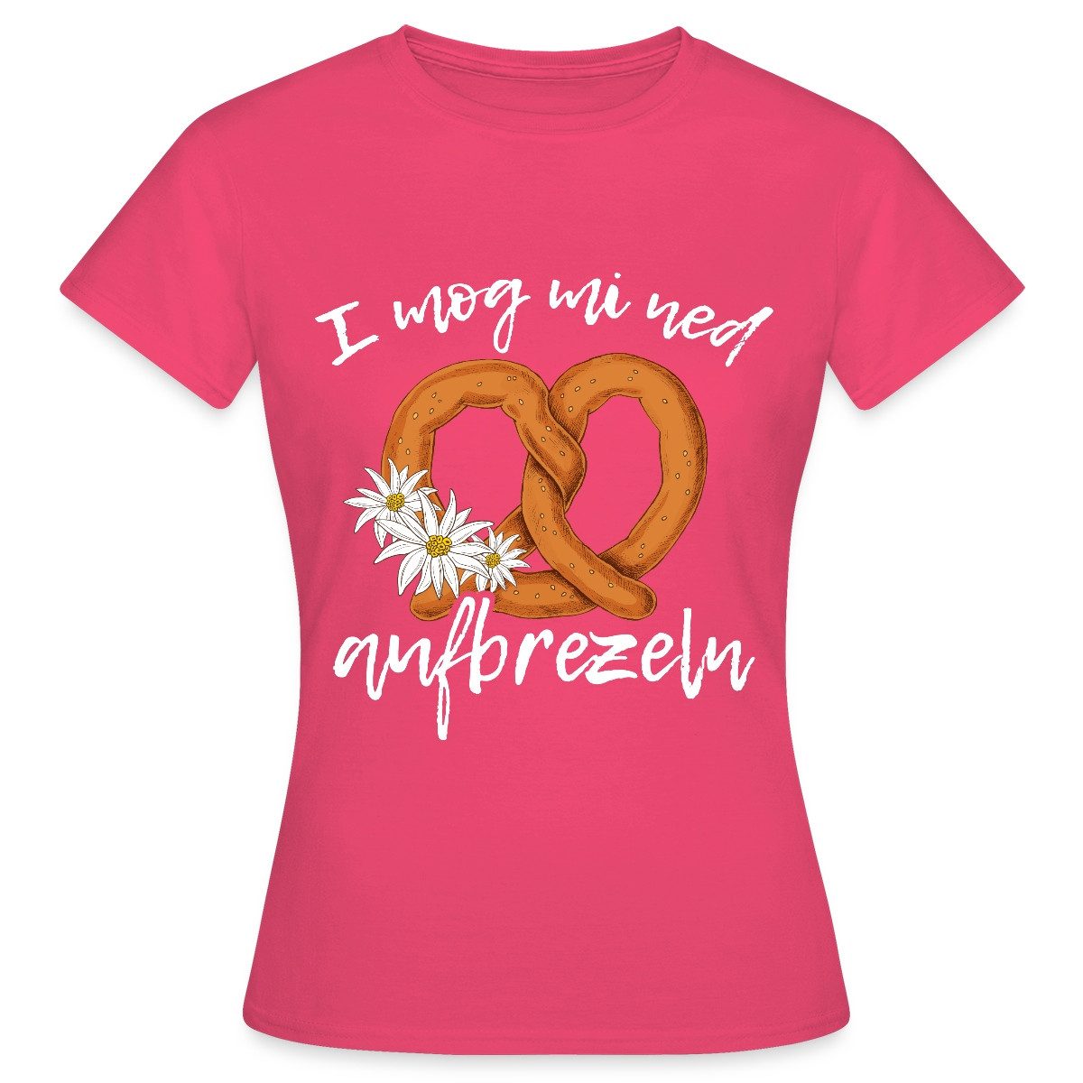 Spreadshirt T-Shirt I Mog Mi Ned Aufbrezeln Wiesn Spruch Frauen T-Shirt (1- günstig online kaufen