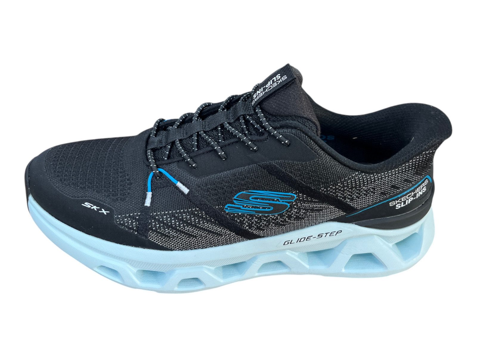 Skechers Skechers Herren GLIDE-STEP ALTUS-APHT Slip-ins 233023/BKAQ black/aqua Slipper