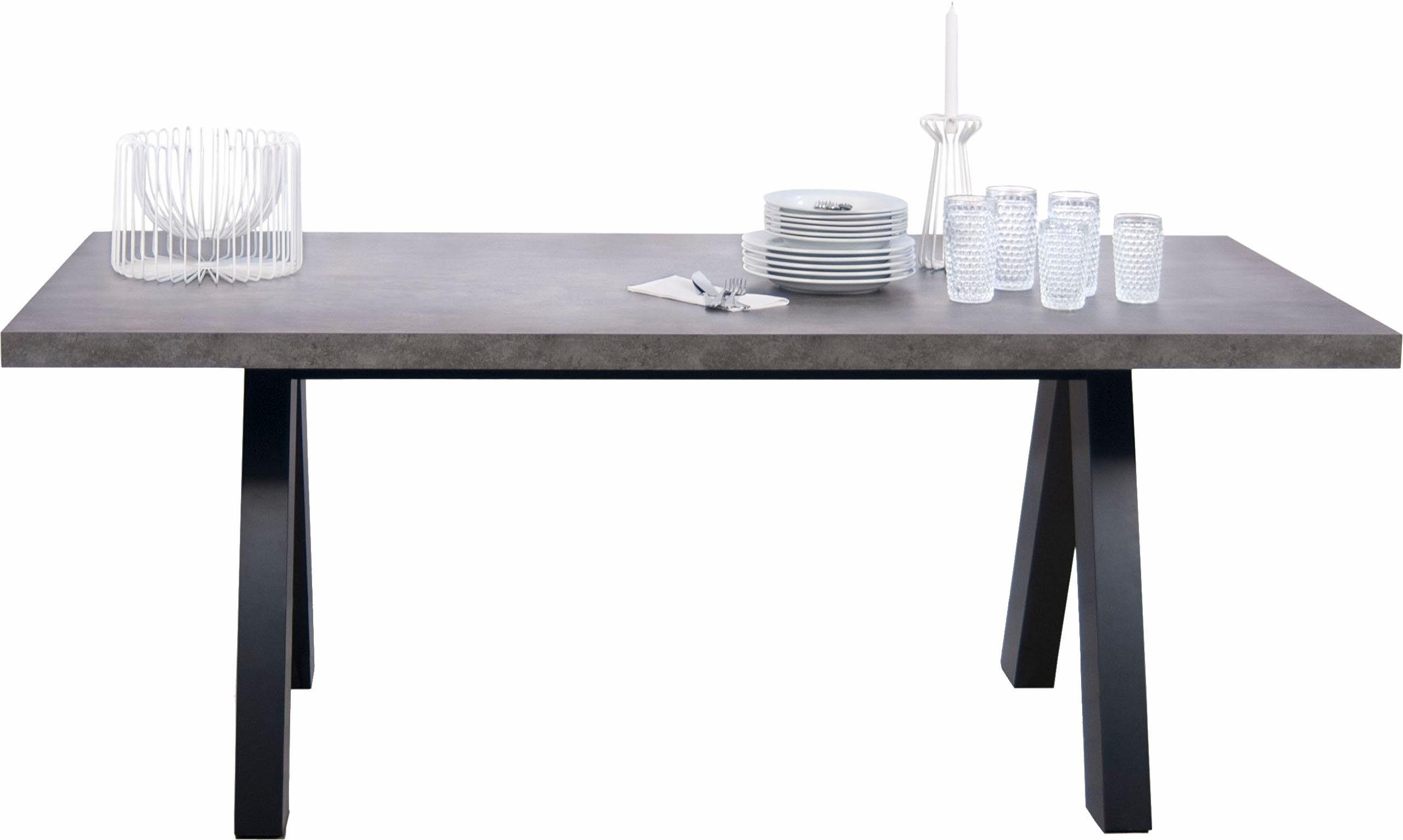 TemaHome Esstisch, Breite 200 cm, 5 cm starke Tischplatte online kaufen