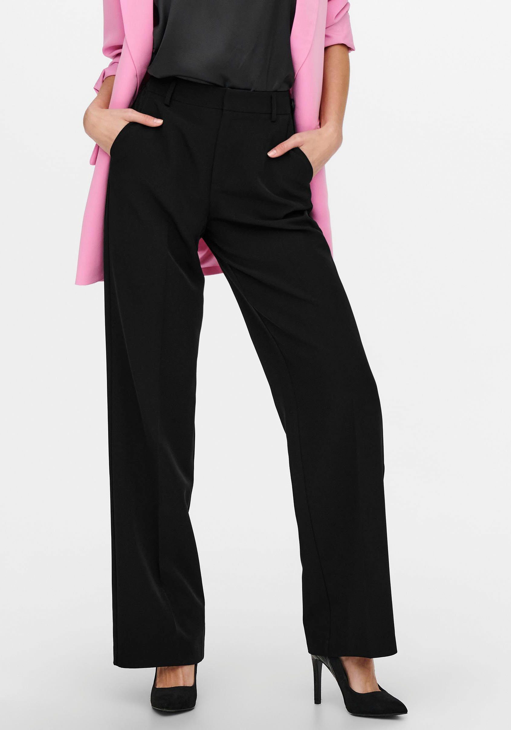 ONLY Anzughose ONLBERRY HW WIDE PANT mit Stretch