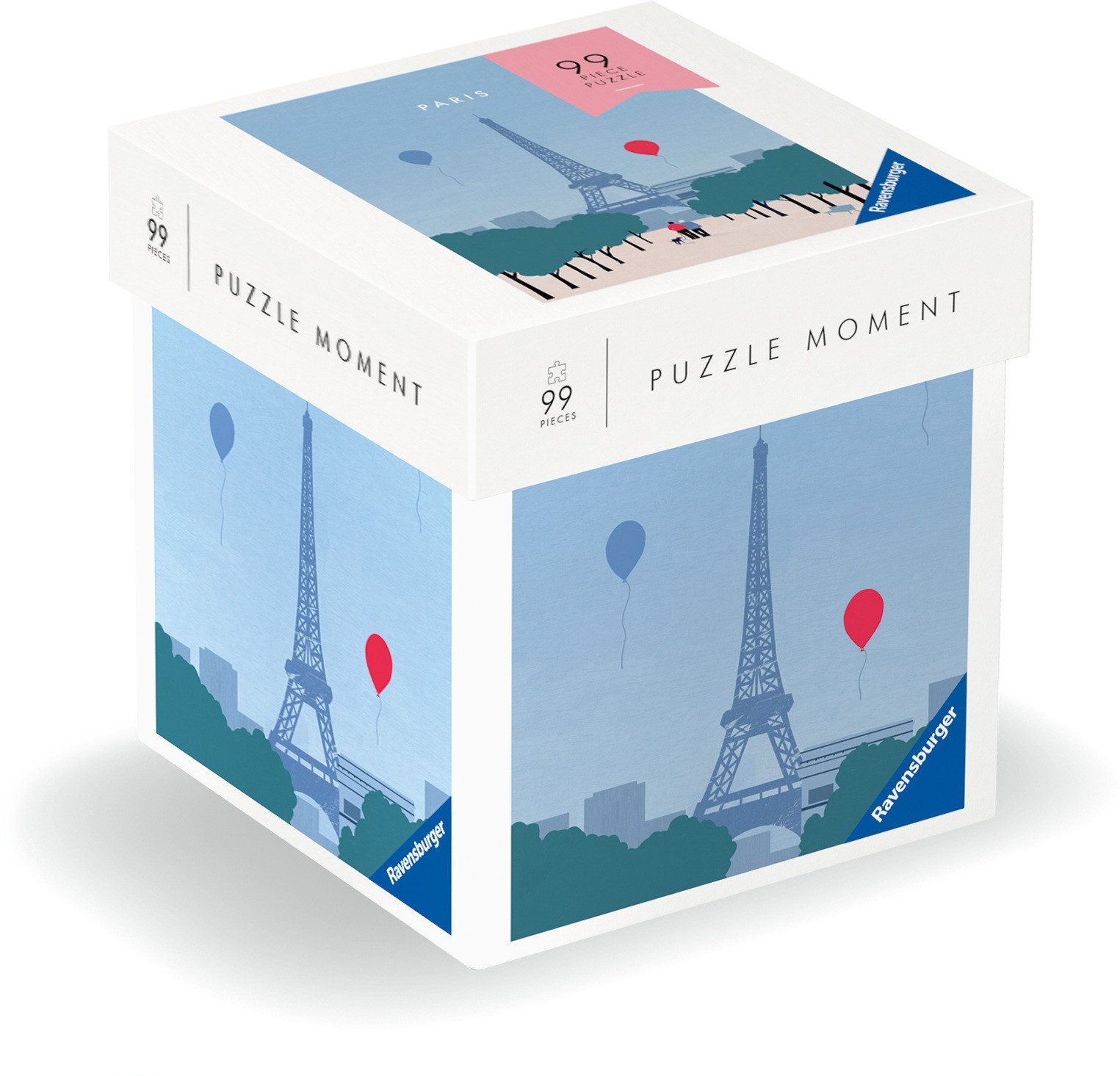 Ravensburger Puzzle 99 Teile Puzzle Paris 12001376, Puzzleteile