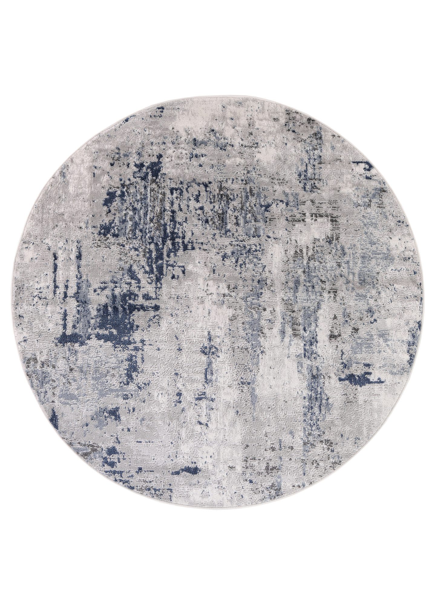 Tapiso Teppich SKY, rund, Höhe: 12 mm, Wohnzimmer, Schlafzimmer, modern Des günstig online kaufen