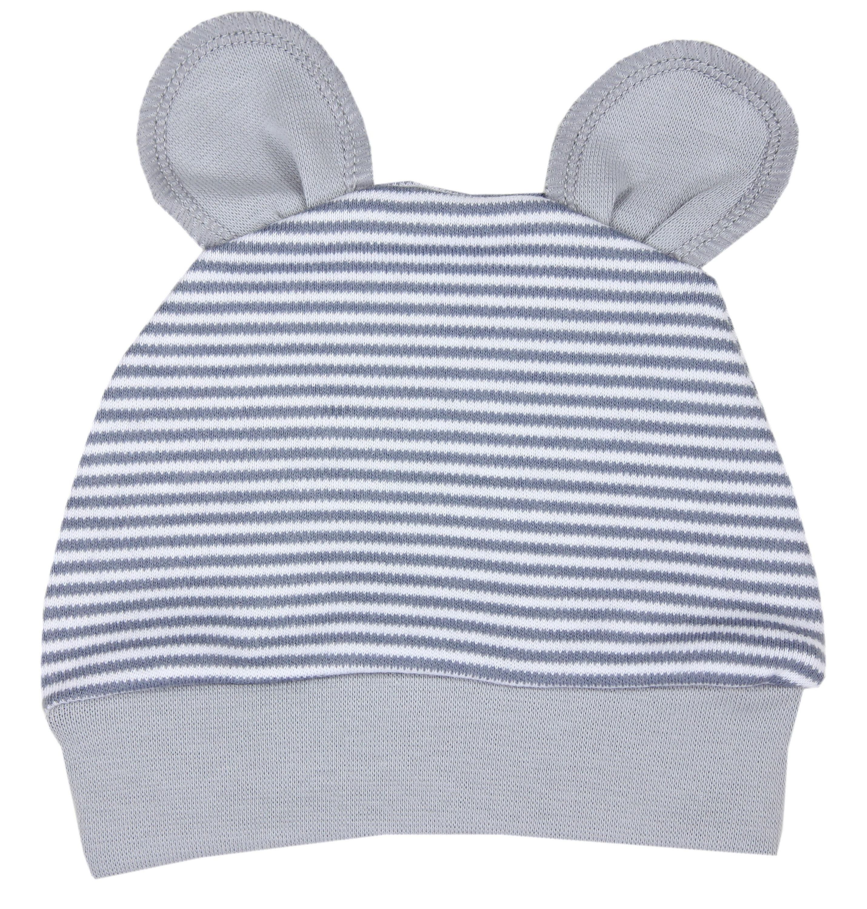 TupTam Langarmbody Baby Mädchen Jungen Bekleidungsset Langarmbody Hose Mütze mit Spruch
