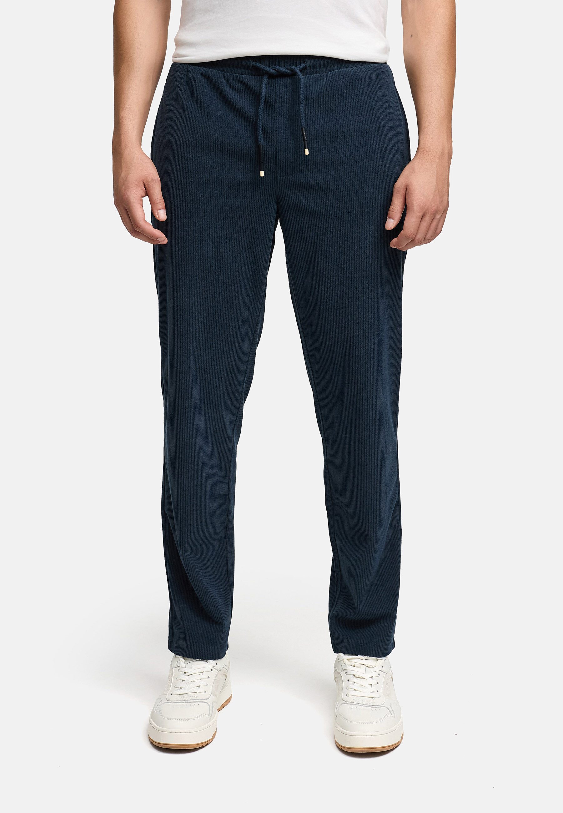Indicode Chinohose Herren INNemoto Pants Chino Hose Herrenhose mit elastischem Komfortbund