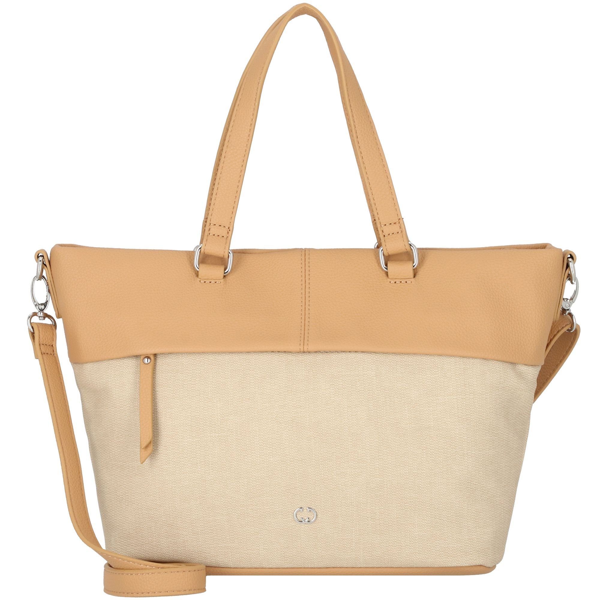 GERRY WEBER Schultertasche Keep In Mind Polyurethan Ausstattungen Handyfach ReiBverschlussfach