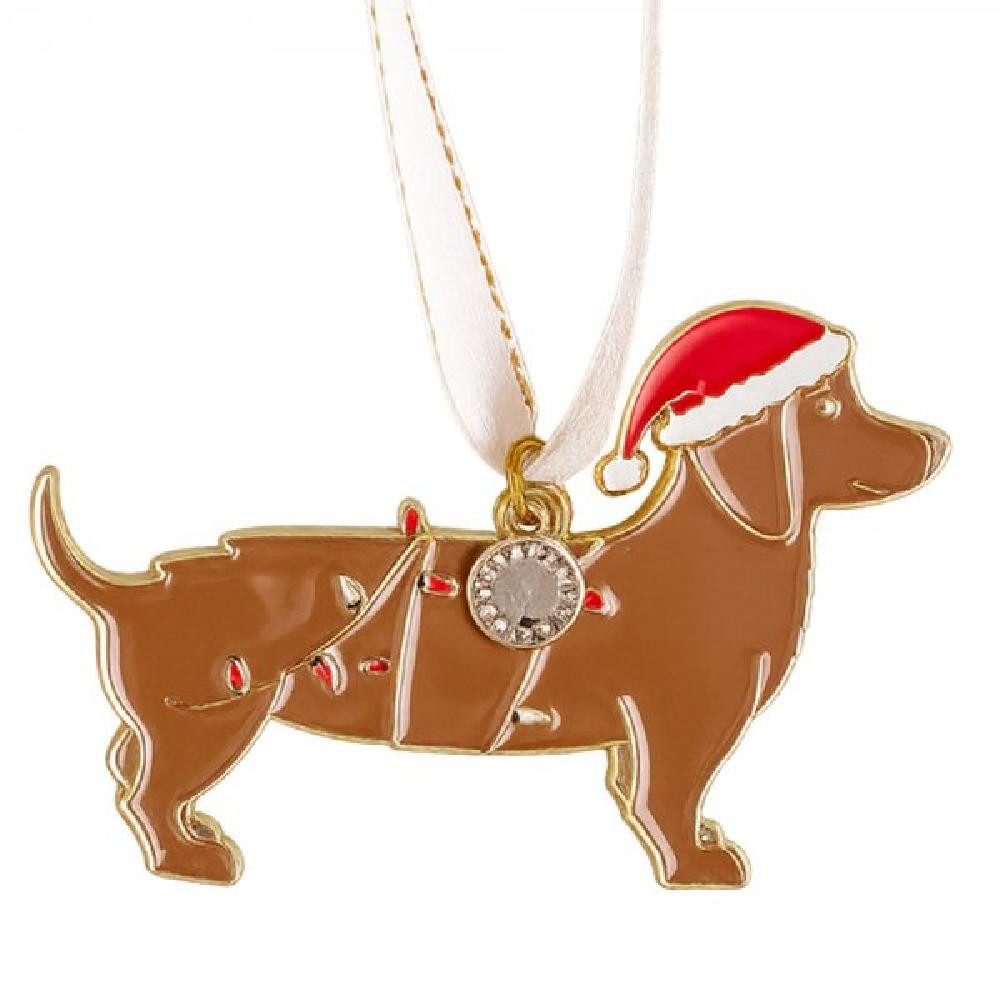 Eulenschnitt Christbaumschmuck Christbaumschmuck Dackel Weihnachtsdackel