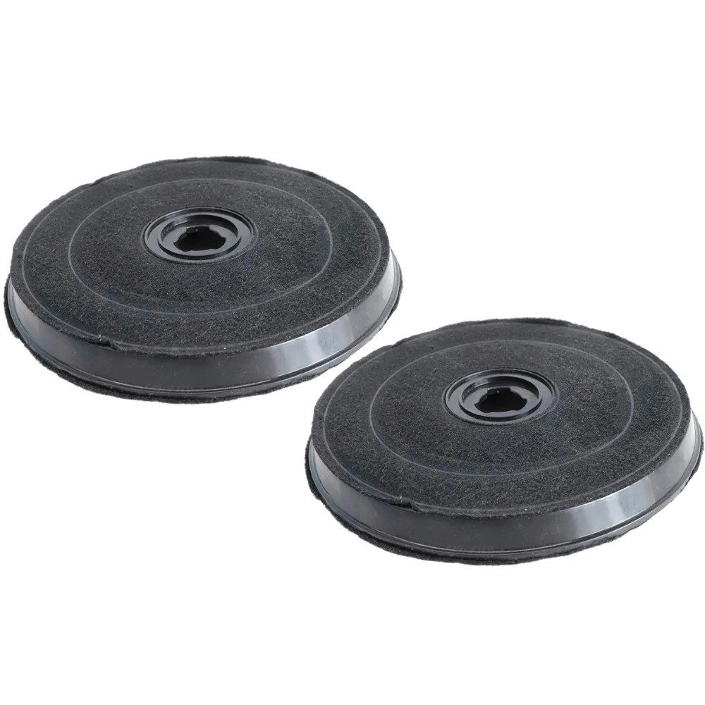 Trade-Shop Aktivkohlefilter Ø230mm 2x passend für Bosch DUL63CC50/02 DUL63CC50B 01/02, Zubehör für Zanussi MCEF03 902980047 7332543708994, Eurofilter FKS131, Ersatzteile für Dunstabzug / Dunstabzugshauben