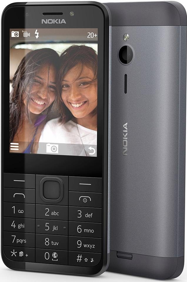 Nokia 230 Handy, 7,1 cm (2,8 Zoll) Display, Nokia S30+, 2 