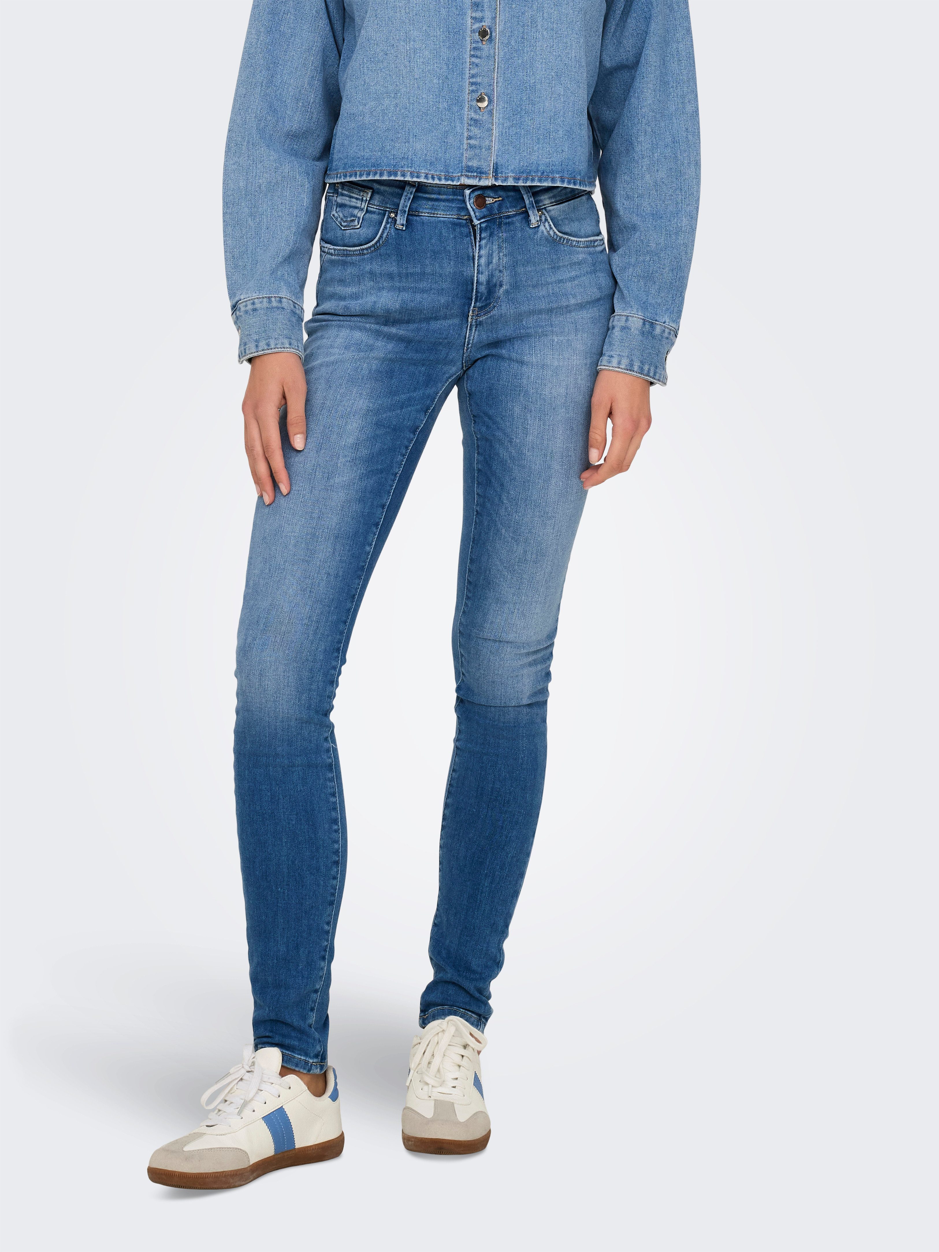 Skinny-fit-Jeans ONLBLUSH ICON COIN MID SK DNM CRO299NOOS