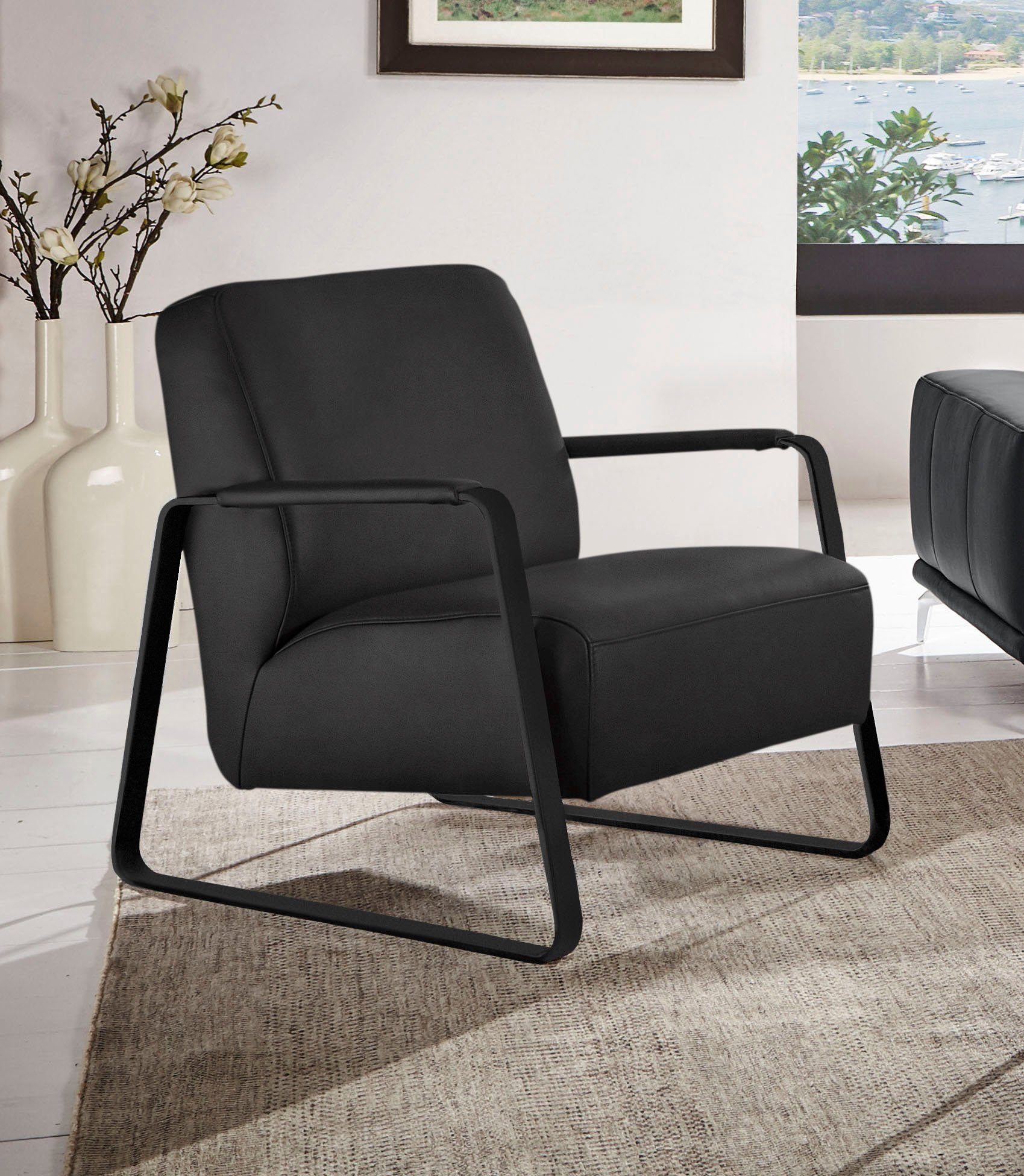 W.SCHILLIG Cocktailsessel quadroo Loungesessel, mit bezogenen günstig online kaufen