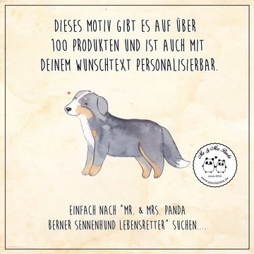 Mr. & Mrs. Panda Vorratsglas L 870ml Berner Sennenhund Lebensretter - Weiß - Geschenk, Leckerli Gl, Premium Glas, (1-tlg), Schraubverschluss