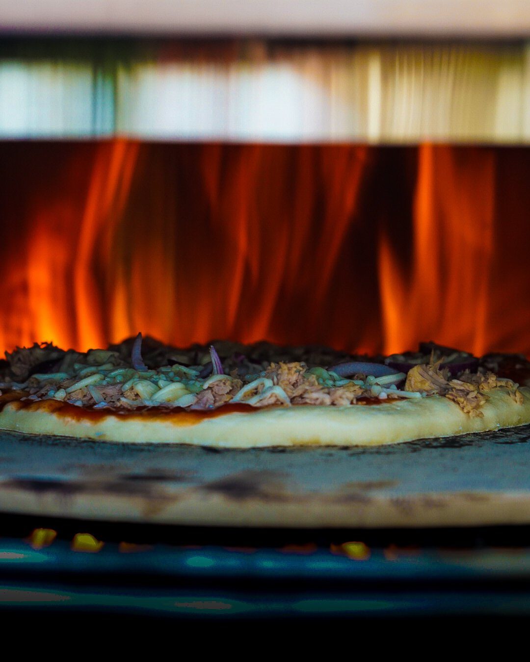 BBQ-Toro Grillspieß Edelstahl Pizzaring Set mit Grillspieß Weber Q200 / Q2000 Serie