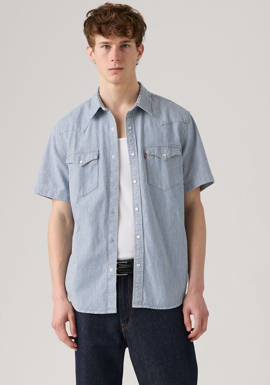 Levi's® Jeanshemd SS CLASSIC WESTERN mit Brusttaschen