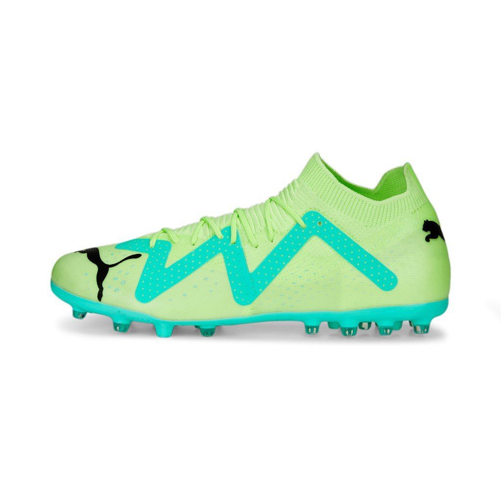 PUMA Future Match MG (für festen Boden/Kunstoberflächen) gelb/lime Herren Fußballschuh