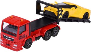 majORETTE Spielzeug-Abschlepper MAN Abschleppwagen Tow Truck mit Ford GT gelb 212053154Q05