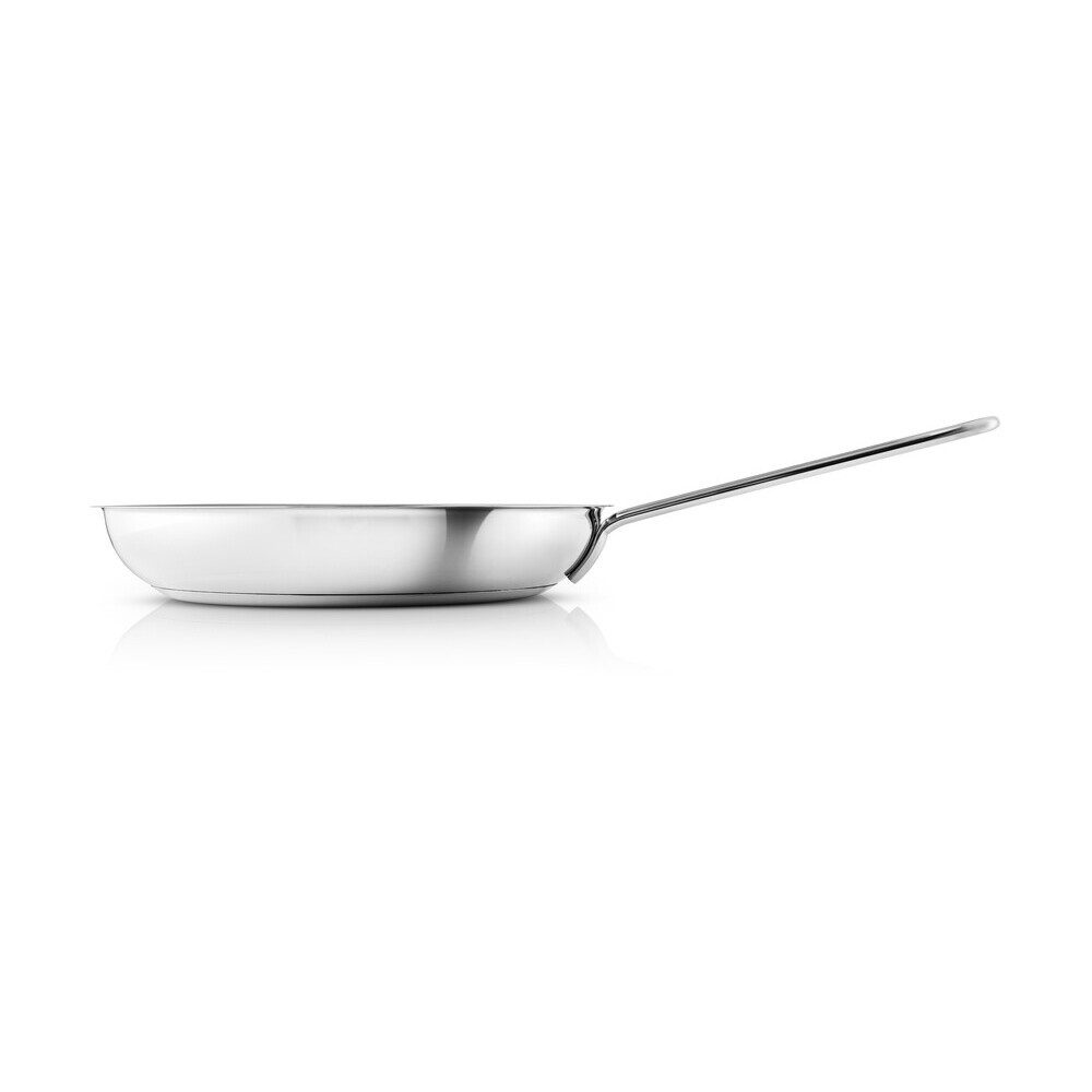 Eva Solo Bratpfanne Bratpfanne 28 cm Stainless Steel, Edelstahl mit Aluminiumkern, spülmaschinenfest