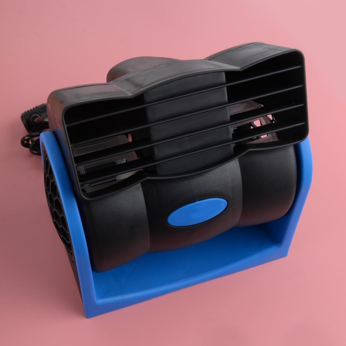 FELIXLEO Tischventilator 12V Auto Klimaanlage Kühlventilator Zigarettenanzünder Set