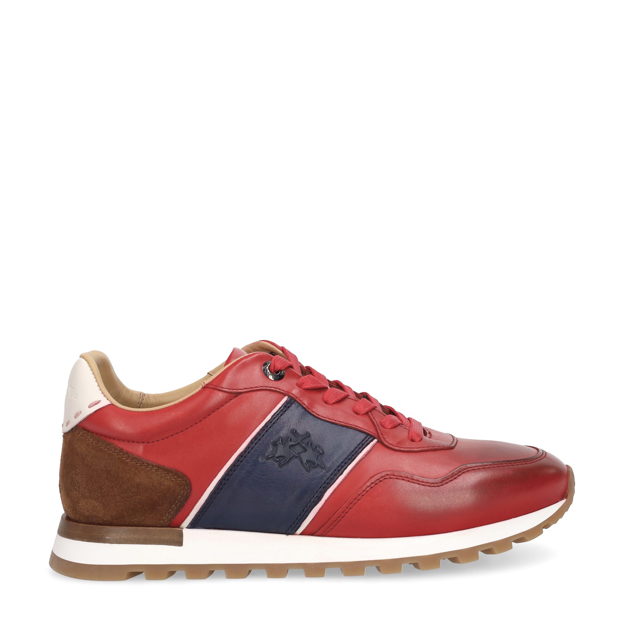 La Martina La Martina TODI, Sneaker, Rot, kombiniert, Herren Sneaker
