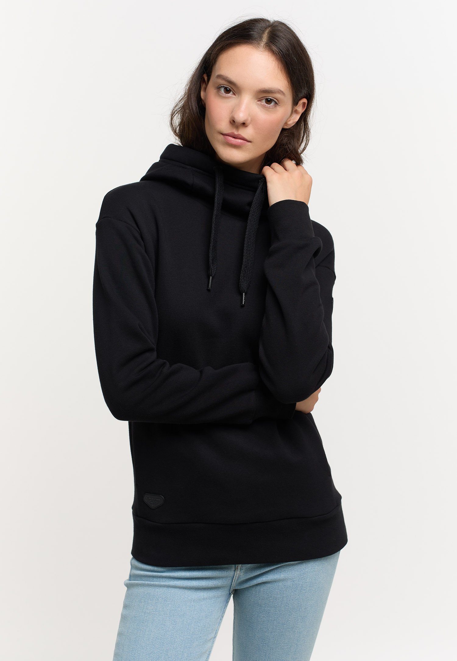 Ragwear Sweatshirt YODIS Nachhaltige & Mode Vegane BLACK