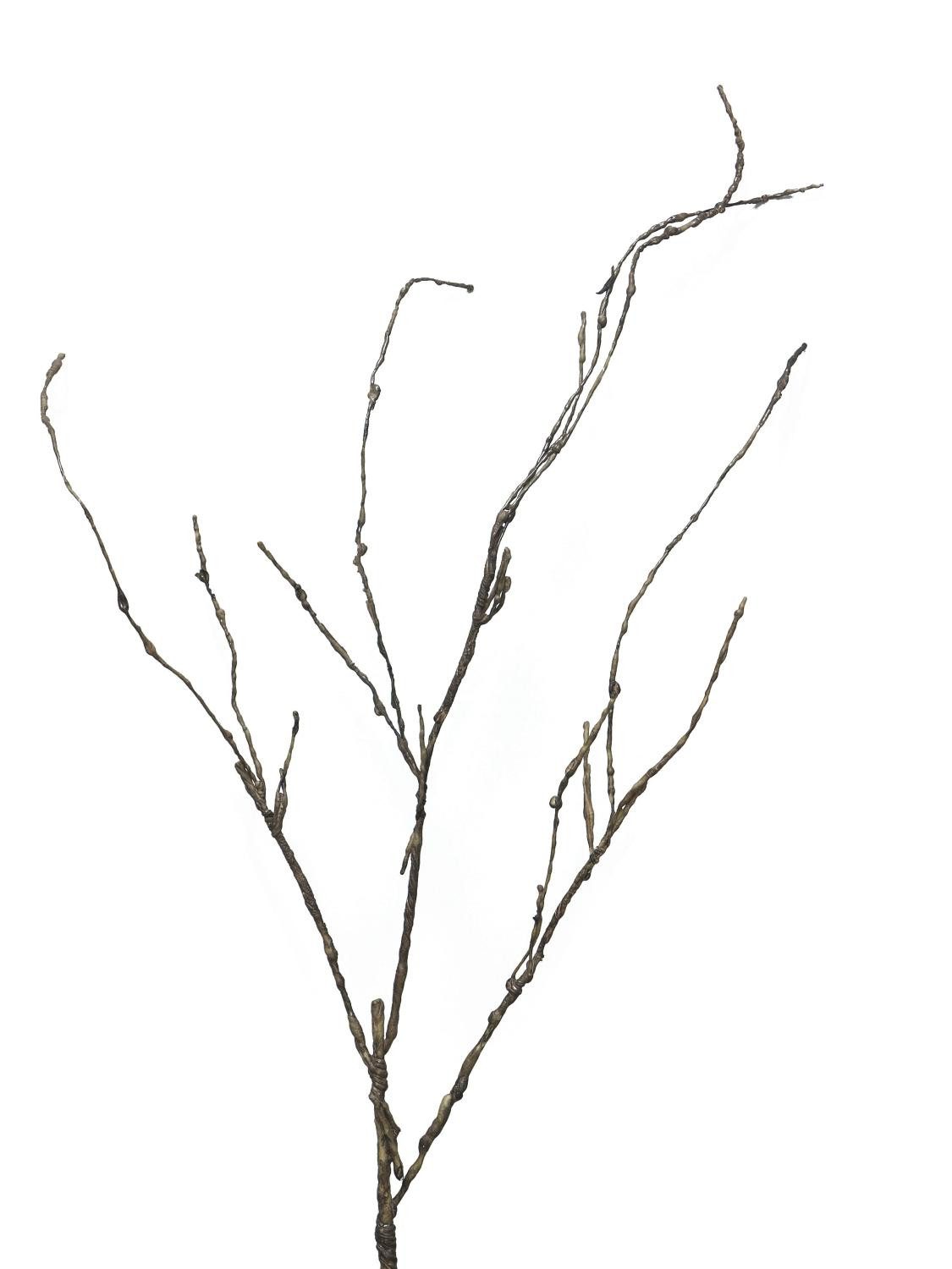 Kunstzweig Deko Zweig Korkenzieherweide LIFEN, braun, 95 cm Korkenzieherweide, artplants, Höhe 95.0 cm