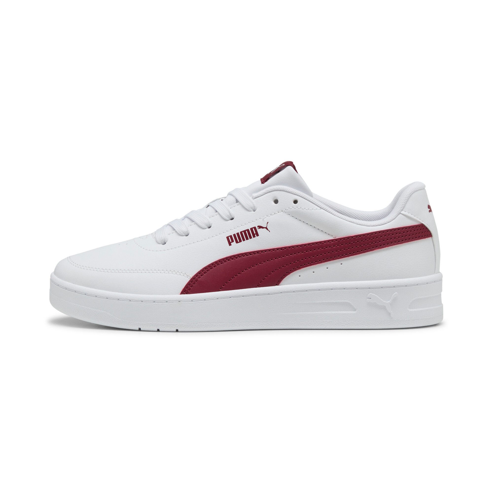 PUMA COURT CLASSIC CLEAN Sneaker mit SoftFoam+ Innensohle, mit Synthetik-Obermaterial, mit Schnürung – Bild 2 von 5