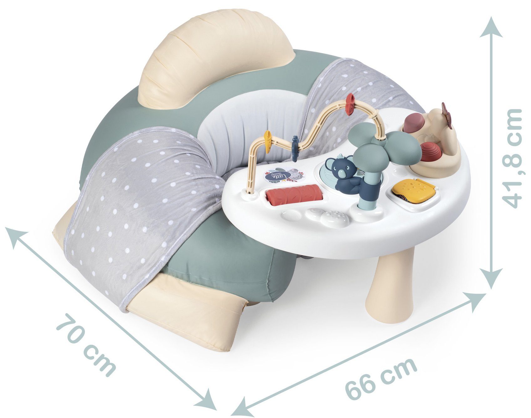 Little Smoby Activity-Tisch Cosy Spieltisch Babysitz Smoby, mit