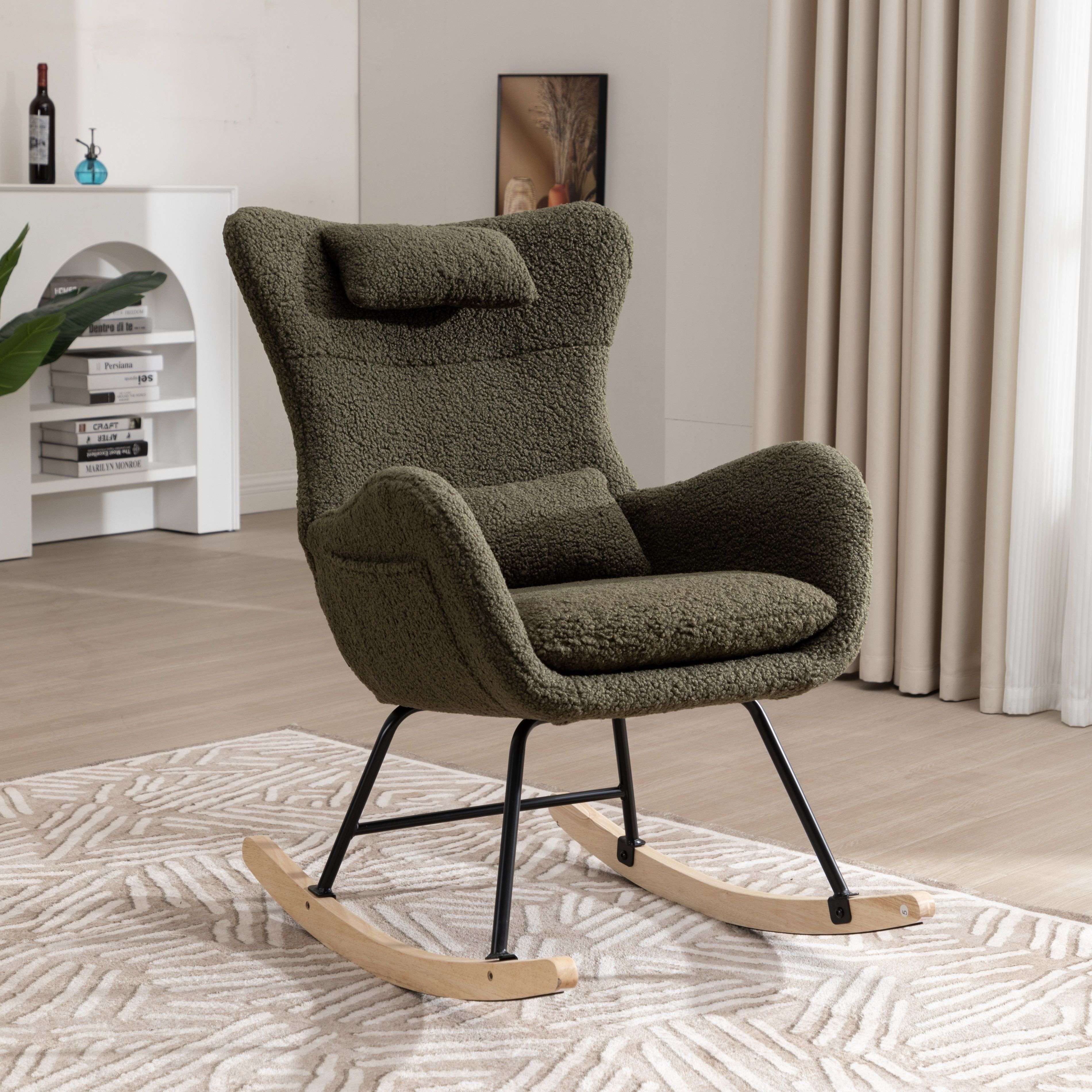 HAUSS SPOLE Schaukelstuhl Relaxsessel Polstersessel mit günstig online kaufen