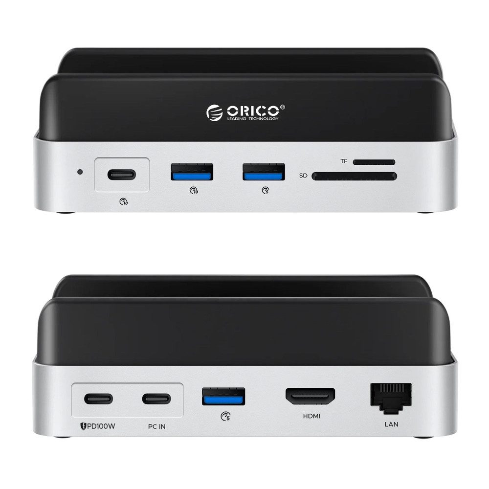 ORICO Festplatten-Dockingstation Orico MiniDock 10-in-1 Dockingstation mit SSD-Slot