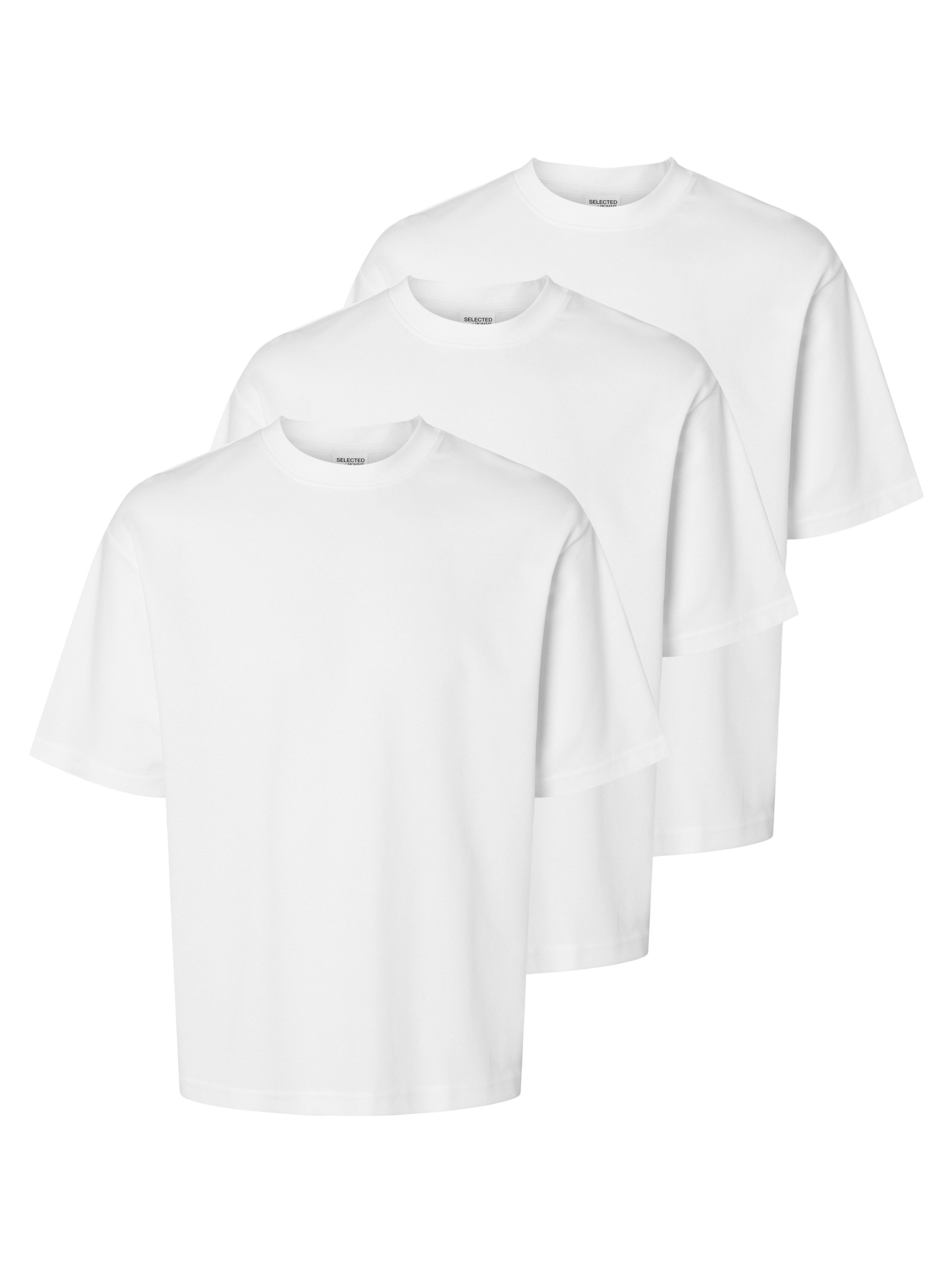 SELECTED HOMME Rundhalsshirt SLHLOOSEOSCAR SS O-NECK günstig online kaufen