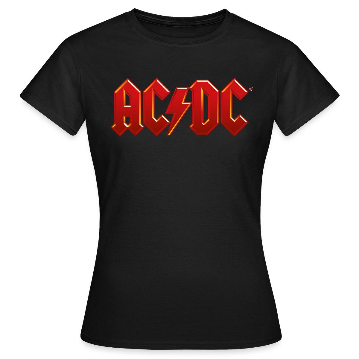 Spreadshirt T-Shirt AC/DC Klassisches Logo Mit günstig online kaufen