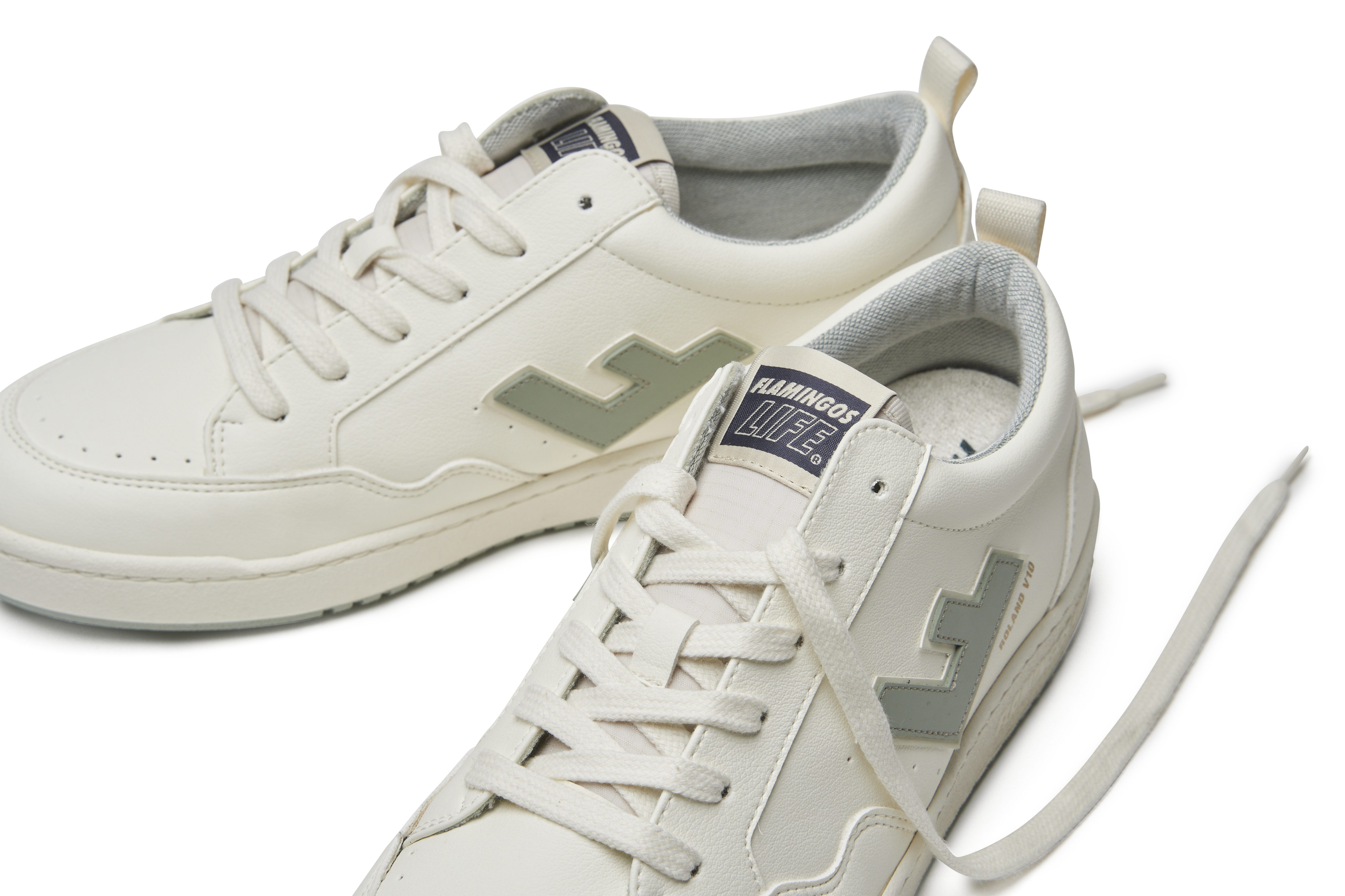 Flamingos Life ROLAND V.10 Sneaker veganer Sneaker, Obermaterial aus 70% Maisresten