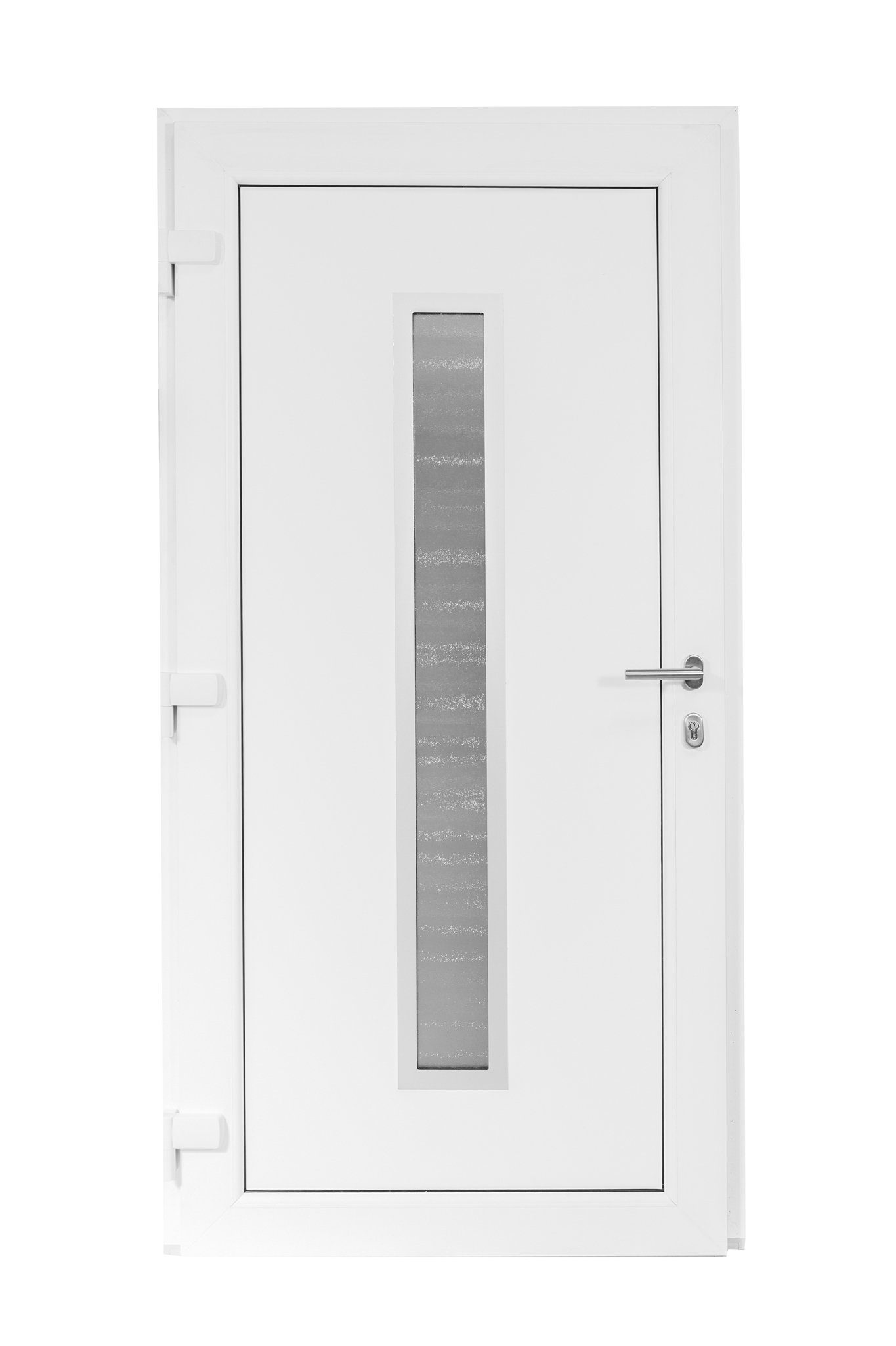 SN DECO GROUP Haustür Serena, E-Öffner, Stoßgriff, Elektrischer Türöffner (E-Öffner) ROTO Typ 3RA verbaut