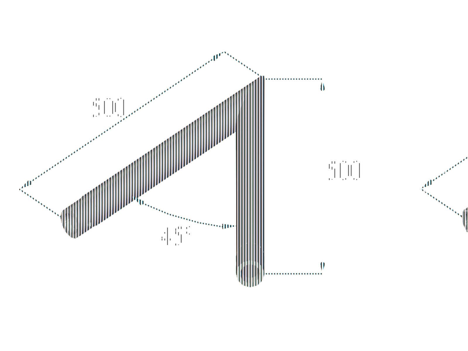 Thumbnail - Alutruss Rahmentraverse ALUTRUSS DECOLOCK DQ1-SC19 2-Weg-Ecke 45° sw