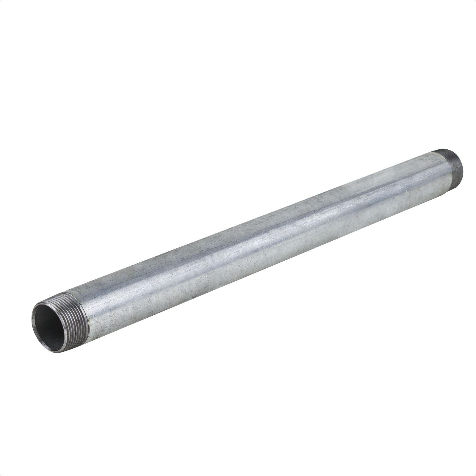 Atusa Gewindefitting Rohrdoppelnippel 1 1/2 Zoll x 1000mm 1m DN40 Langnippel verzinkt