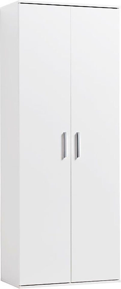 Clara mit | Breite Hochschrank 64cm, Einlegeböden weiß Procontour weiß