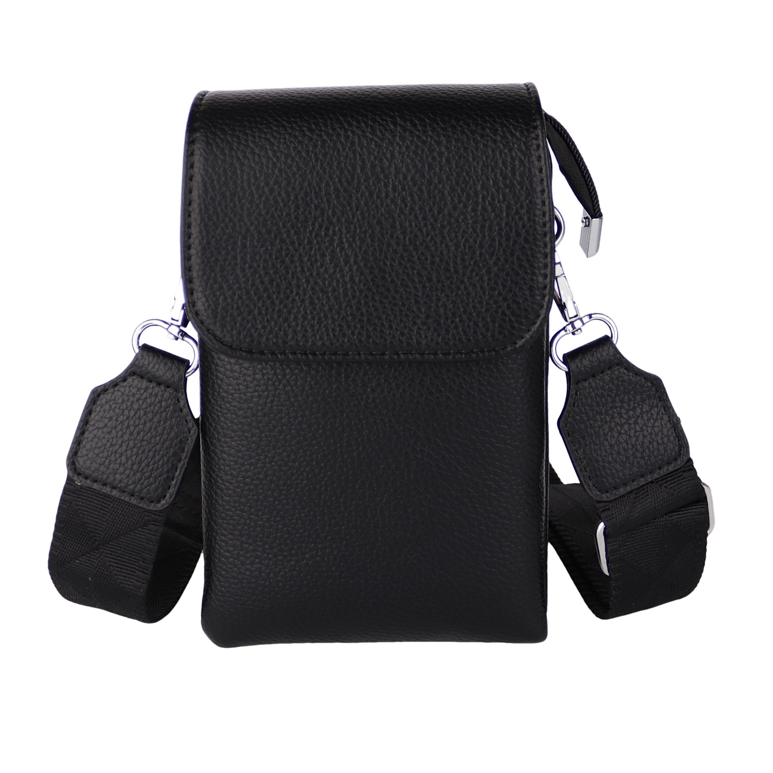 Umhängetasche Damen Crossbody Bag, Klein 12x20x4cm aus Kunstleder