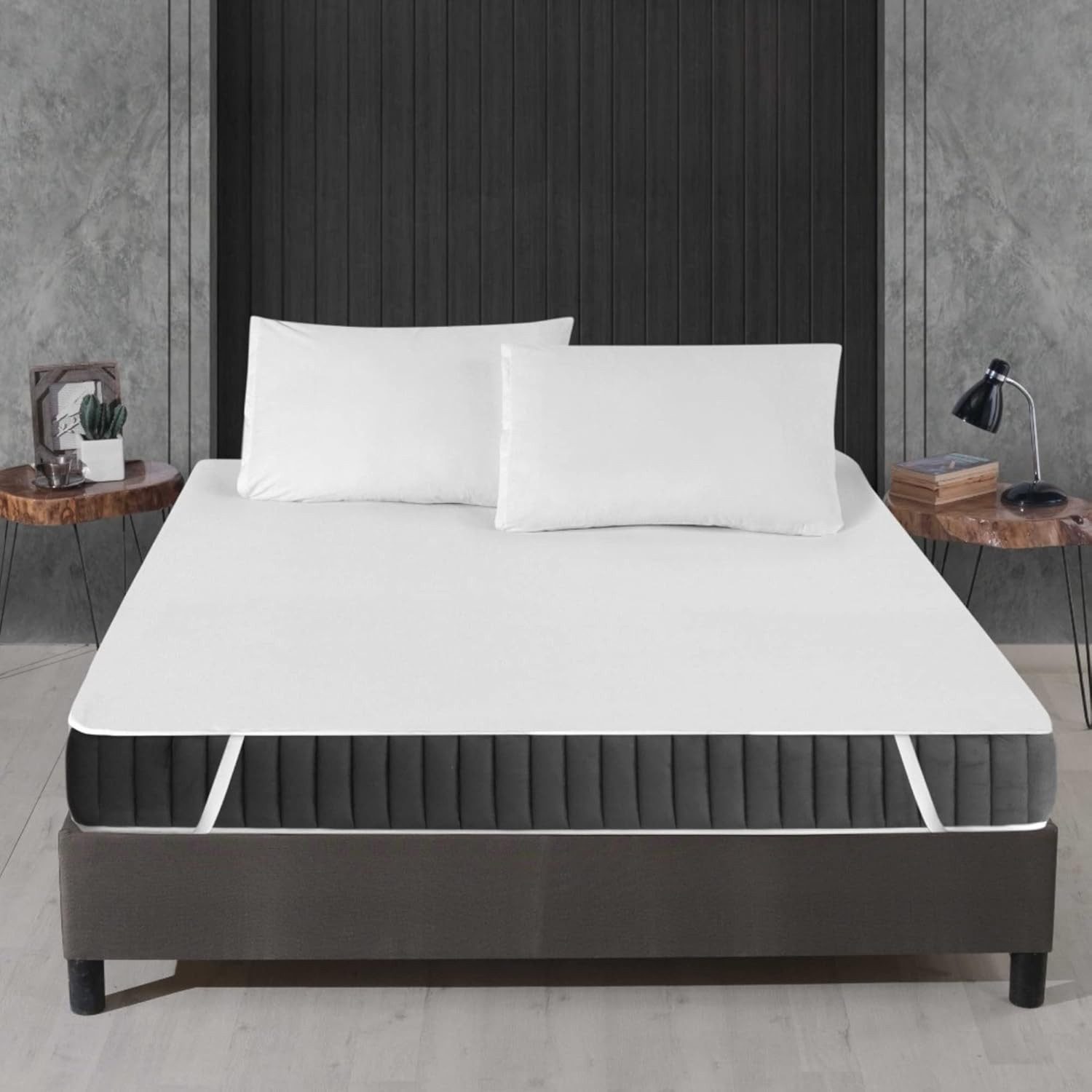 Matratzenschoner Molton Matratzenschoner - Matratzenauflage - Matratzenschutz livessa, Oberfläche Baumwolle - Moltonauflage - Inkontinenzunterlage waschbar