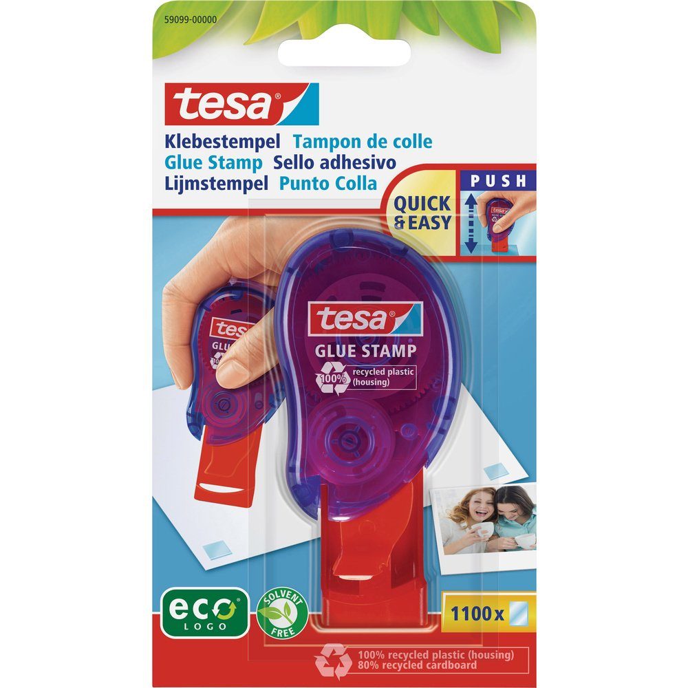 Klebehaken tesa tesa® Klebestempel Transparent Inhalt: 1 St.
